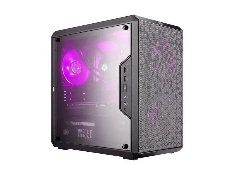 Custom Ryzen Gaming PC | Ryzen 5 3400G 3.7GHz | Radeon RX 570 8GB | 16GB DDR4 | 500GB M.2 SSD + 1TB HDD | 802.11ac Wi‑Fi | Windows 10 Pro