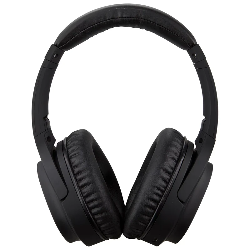 iLive Bluetooth Noise-Canceling Over-Ear Headphones | Over-Ear | 3.5mm Aux Input | Black