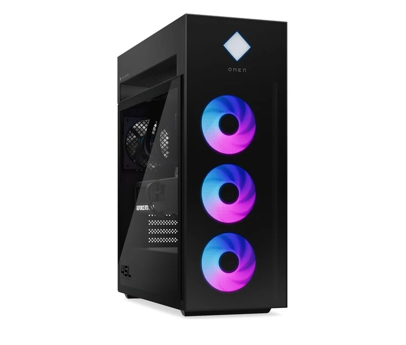OMEN by HP 45L Gaming Desktop GT22-3795ng, Windows 11 Home, Intel® Core™ Ultra 9, 64GB RAM, 2TB SSD, NVIDIA® GeForce RTX™ 5080, Shadow Black
