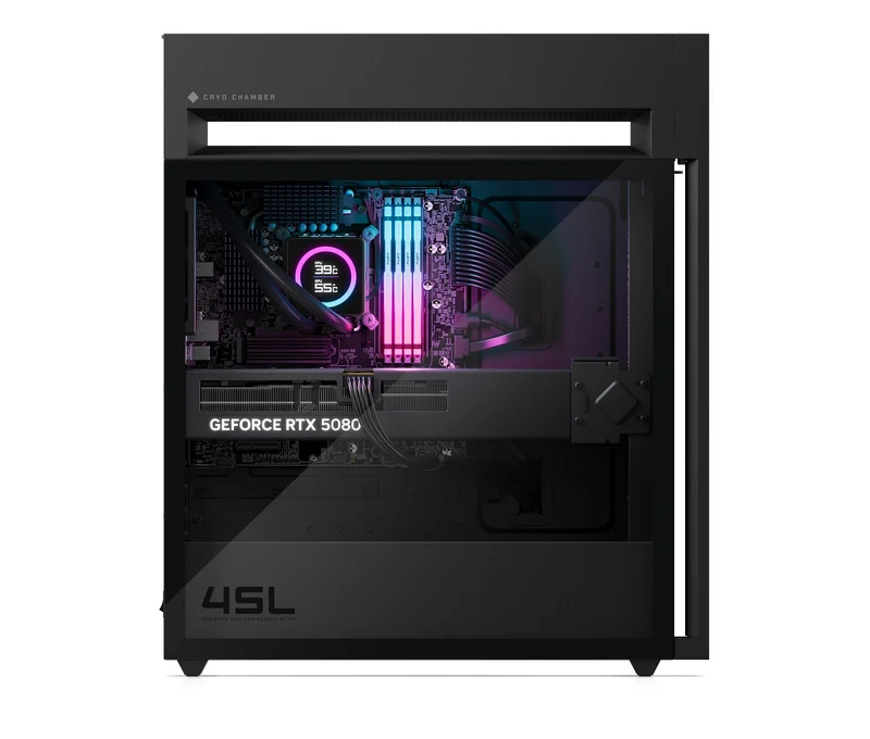 OMEN by HP 45L Gaming Desktop GT22-3795ng, Windows 11 Home, Intel® Core™ Ultra 9, 64GB RAM, 2TB SSD, NVIDIA® GeForce RTX™ 5080, Shadow Black