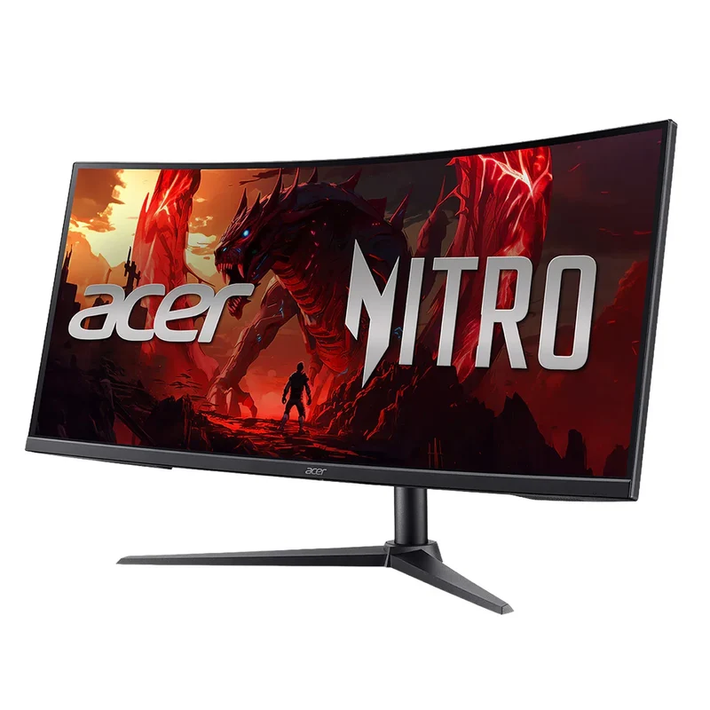 Acer Nitro XZ340CUR X0Bmiiphx Curved Gaming Monitor | Ultrawide UWQHD 3440x1440 | 200Hz
