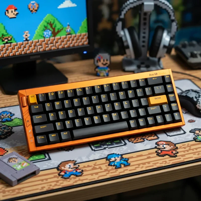 MCHOSE Ace 68 Turbo HE Magnetic Keyboard | 65% Aluminum | 16K Polling Rapid Trigger | 0.06ms