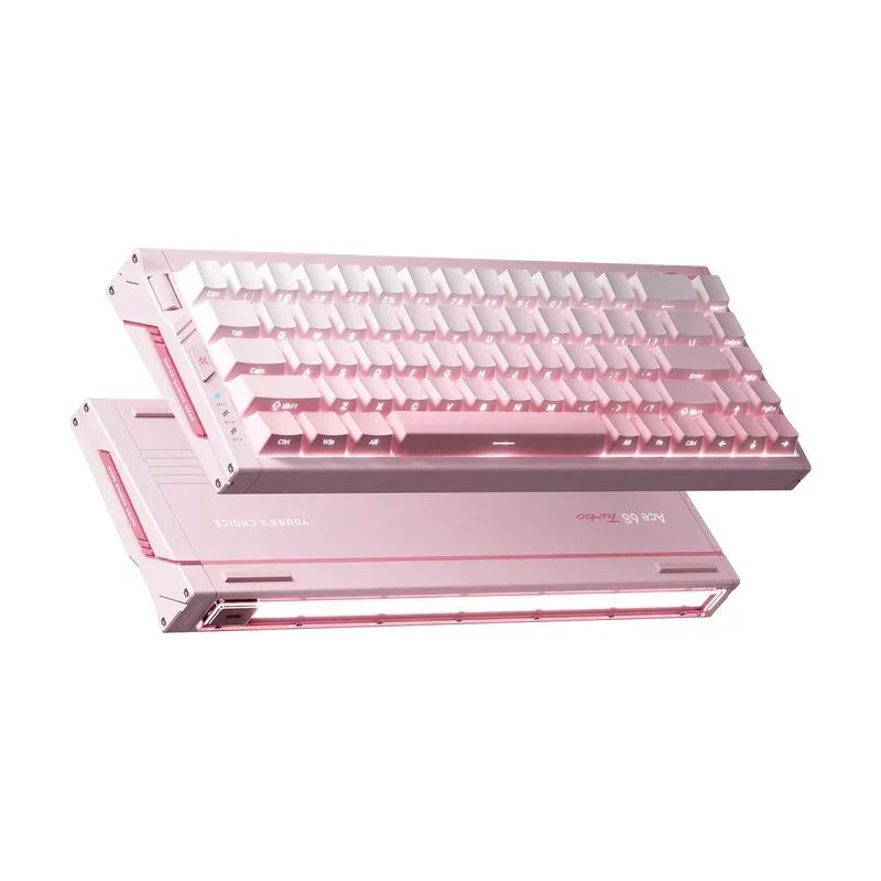 MCHOSE Ace 68 Turbo HE Magnetic Keyboard | 65% Aluminum | 16K Polling Rapid Trigger | 0.06ms