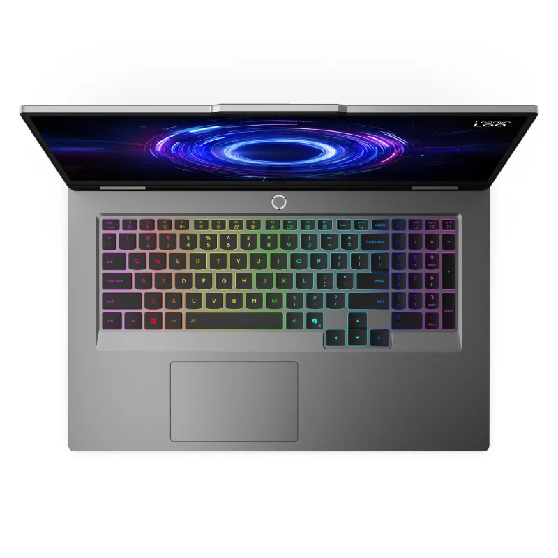 لابتوب لينوفو LOQ - شاشة FHD حجم 17.3 بوصة / بطاقة رسومات RTX 5060 سعة 8 جيجابايت / معالج i7-14700HX / ذاكرة 16 جيجابايت / محرك أقراص صلبة NVMe M.2 SSD بسعة 512 جيجابايت / رمادي لونا