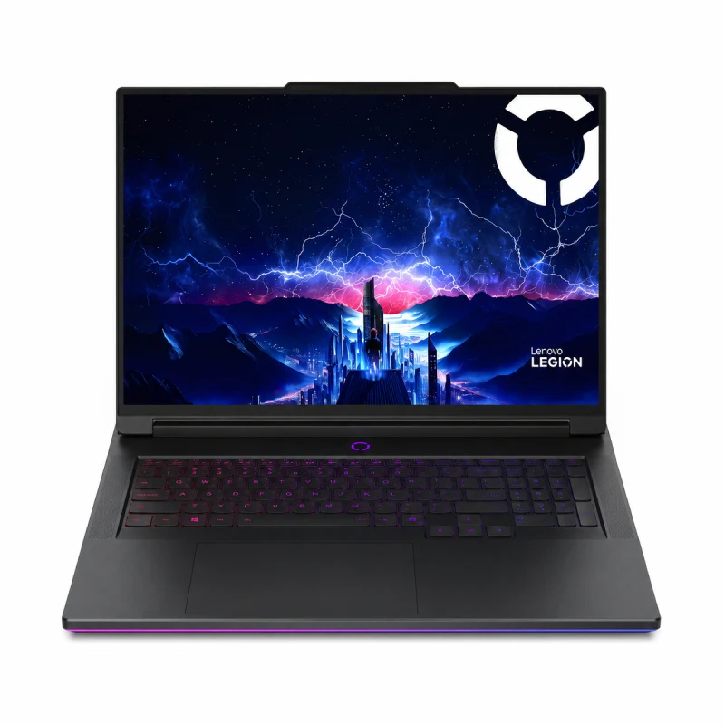 لابتوب لينوفو ليجن 9، مقاس 18 بوصة، WQUXGA، 440 هرتز، RTX 5090 سعة 24 جيجابايت، VGA، ألترا 9 275HX، ذاكرة وصول عشوائي 64 جيجابايت، 4 تيرابايت NVMe M.2 SSD، إكليبس بلاك