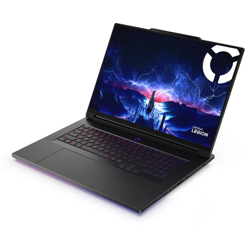 لابتوب لينوفو ليجن 9، مقاس 18 بوصة، WQUXGA، 440 هرتز، RTX 5090 سعة 24 جيجابايت، VGA، ألترا 9 275HX، ذاكرة وصول عشوائي 64 جيجابايت، 4 تيرابايت NVMe M.2 SSD، إكليبس بلاك