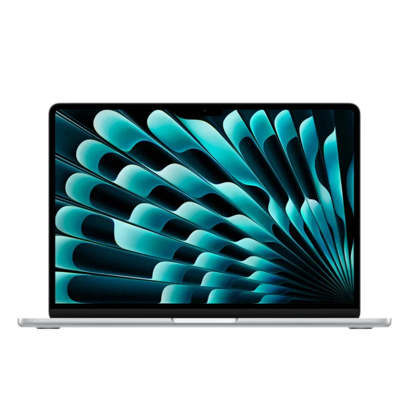 لابتوب آبل ماك بوك إير، مقاس 13.6 بوصة، M5، معالج 10 أنوية، معالج رسومات 10 أنوية، ذاكرة وصول عشوائي 24 جيجابايت، محرك أقراص صلبة بسعة 1 تيرابايت، عربي/إنجليزي، باللون الفضي، ضمان سنة واحدة