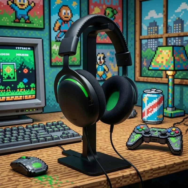 ONN Wired Gaming Headset | 40mm Drivers | Flip-to-Mute Mic | Gold-Plated 3.5mm Plug