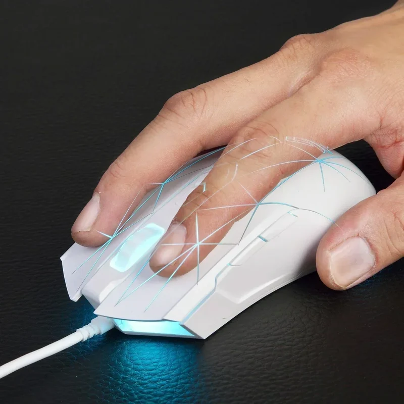 AJAZZ AJ52 Watcher RGB Gaming Mouse | 7 Programmable Buttons | Ergonomic | LED Backlit