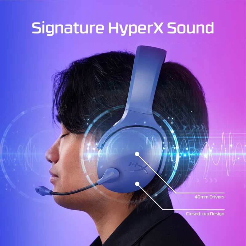 HyperX Cloud Jet Wireless – Drahtlose Gaming-Kopfhörer