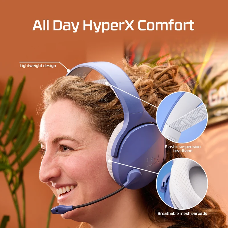 HyperX Cloud Jet Wireless – Drahtlose Gaming-Kopfhörer