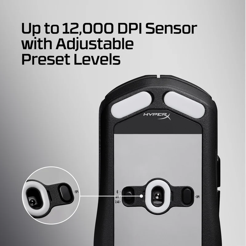 HyperX Pulsefire Fuse – Drahtlose Gaming-Maus