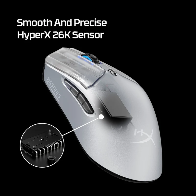 HyperX Pulsefire Haste 2 S – Drahtlose Gaming-Maus