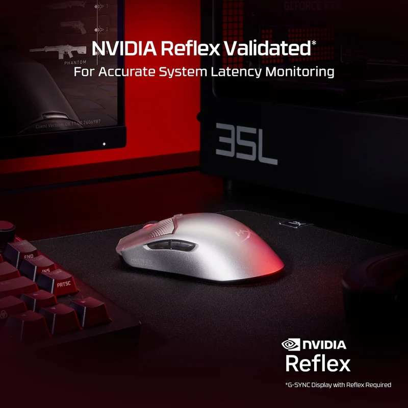 HyperX Pulsefire Haste 2 S – Drahtlose Gaming-Maus