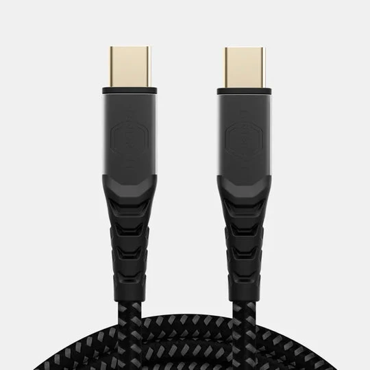 كابل إت سكينز سوبريم روم مضفر - 140 واط / USB-C / 2 متر - أسود