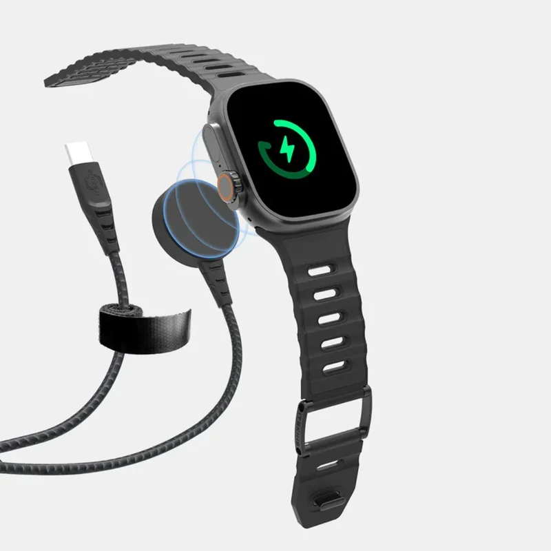 كابل إت سكينز هايبرد مغناطيسي بود إلى USB-C - أسود