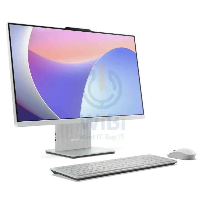 Lenovo IdeaCentre 27 Gen 9 AIO PC - Core 5 210H / 16GB / 512GB (NVMe M.2 SSD) / 27" FHD Non-Touch / Arabic/English / 1YW / Cloud Grey - Desktop
