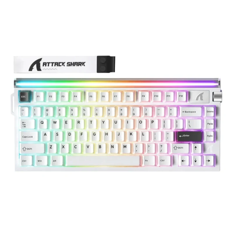 لوحة مفاتيح ألعاب ميكانيكية هجينة ستيل سيريز أبيكس 5، سلكية، RGB، باللون الأسود
