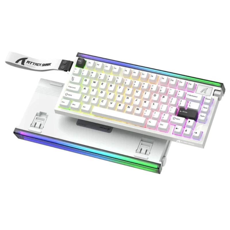 لوحة مفاتيح ألعاب ميكانيكية هجينة ستيل سيريز أبيكس 5، سلكية، RGB، باللون الأسود
