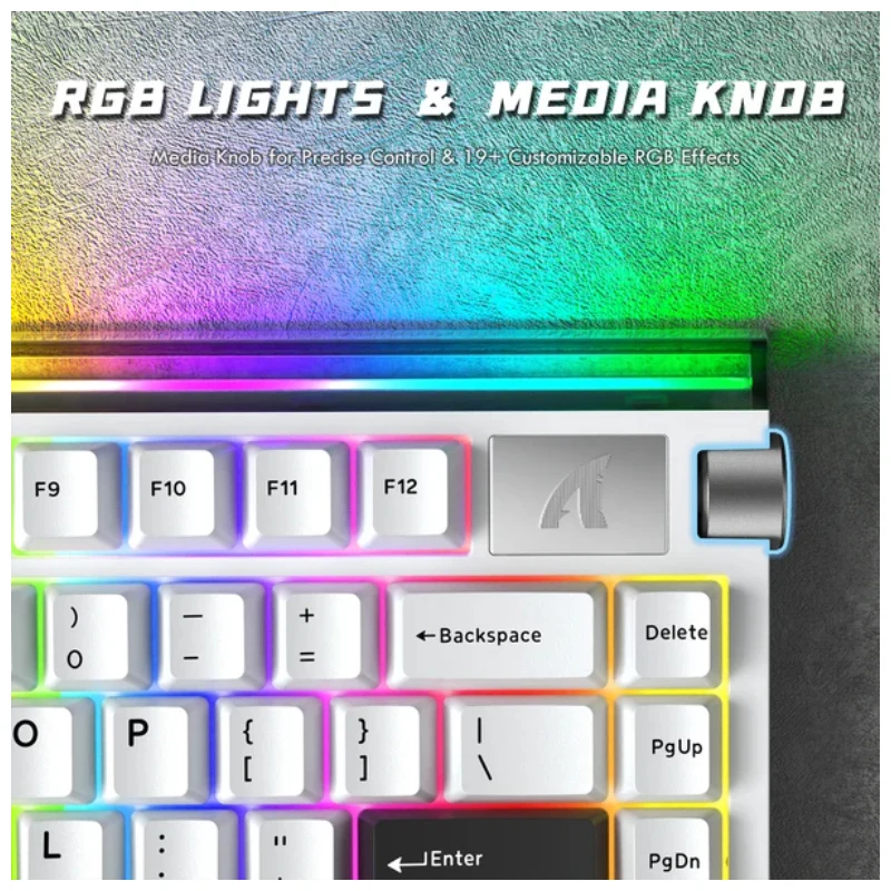 لوحة مفاتيح ألعاب ميكانيكية هجينة ستيل سيريز أبيكس 5، سلكية، RGB، باللون الأسود