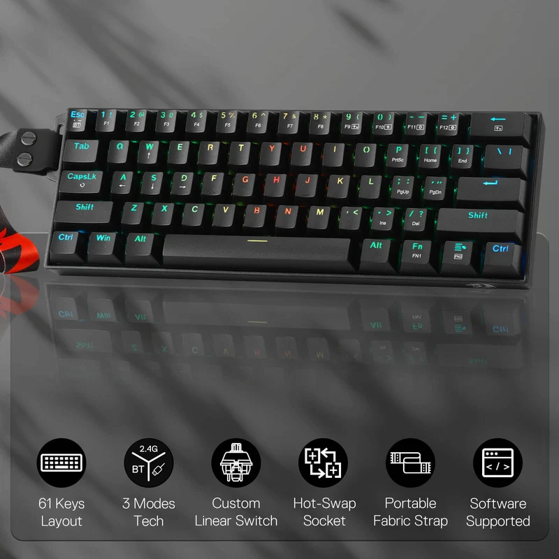 DRACONIC K530 PRO (Detachable Strap Version)