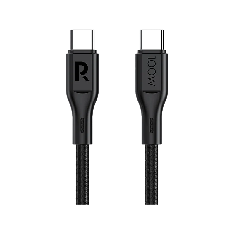RavPower Cable 1m 100W USB-C to USB-C - Black