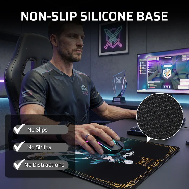 Drake Oath Glass Mouse Pad