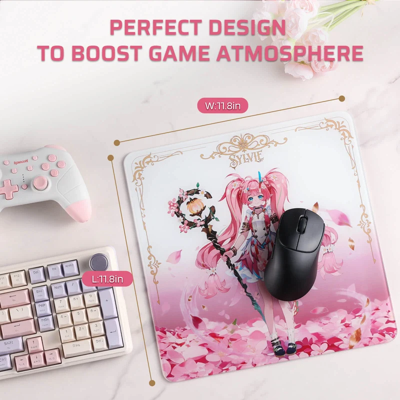 Drake Oath Glass Mouse Pad