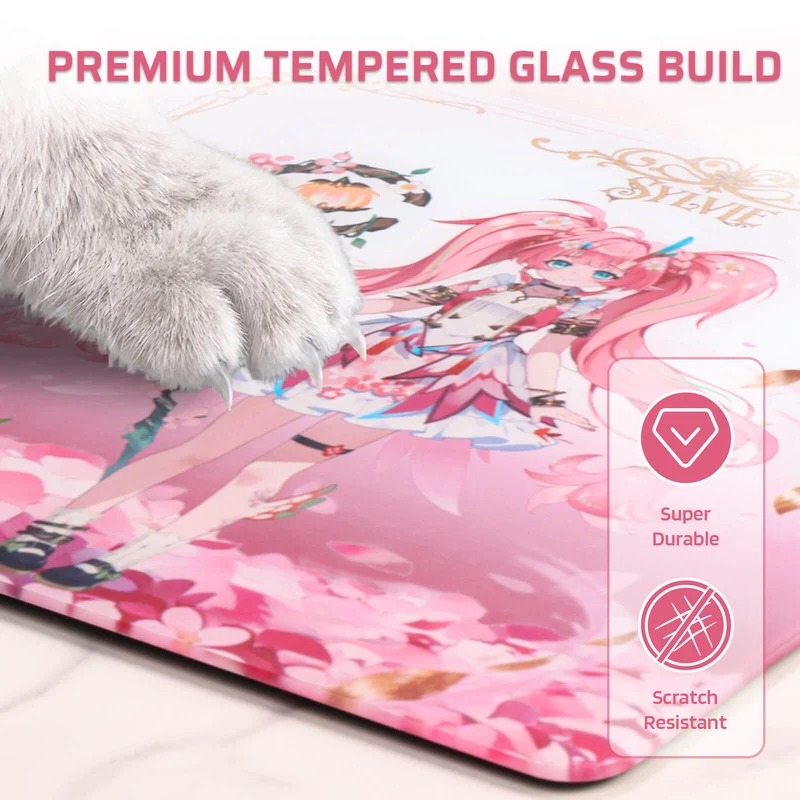 Drake Oath Glass Mouse Pad
