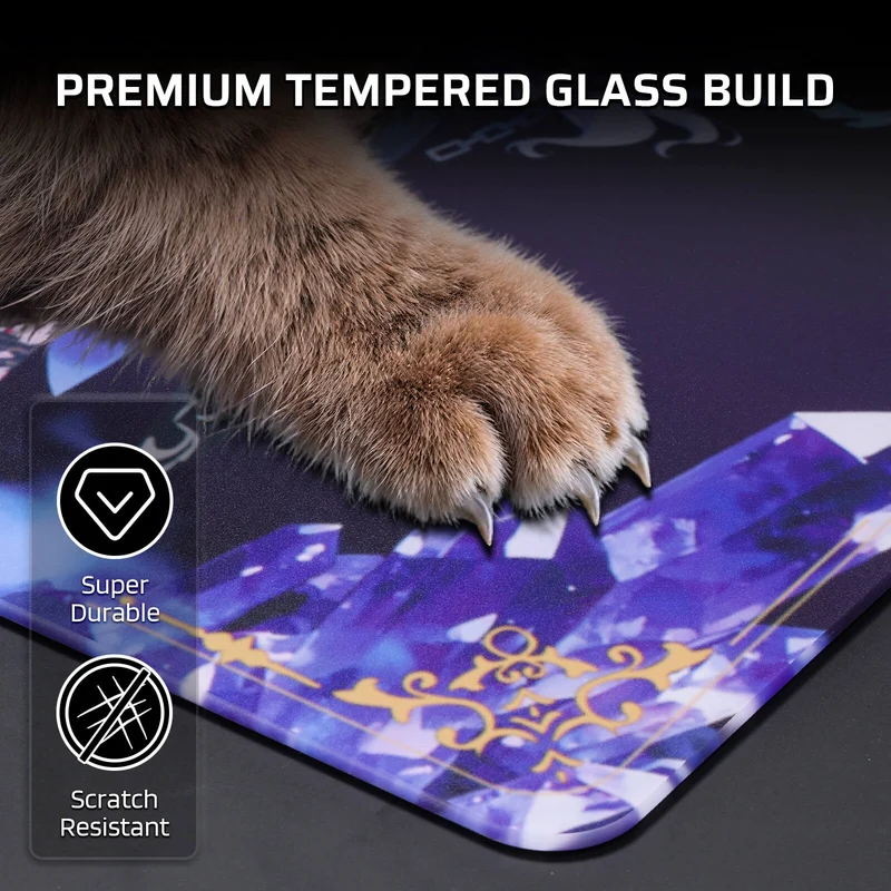 Drake Oath Glass Mouse Pad