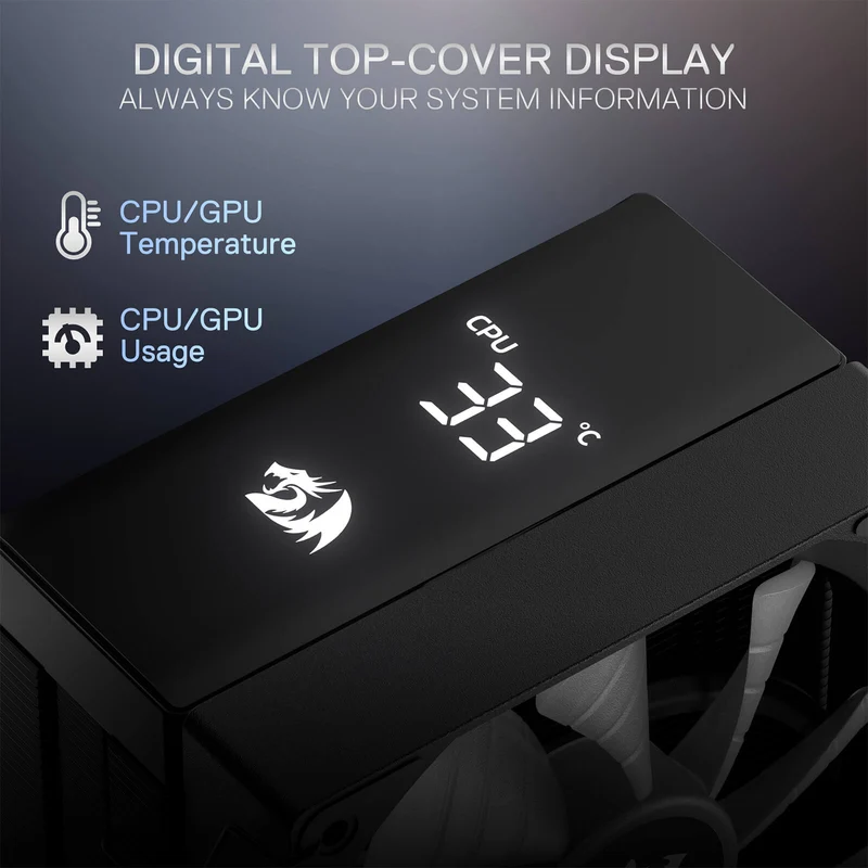 CC2312 ARGB Single Tower CPU Air Cooler