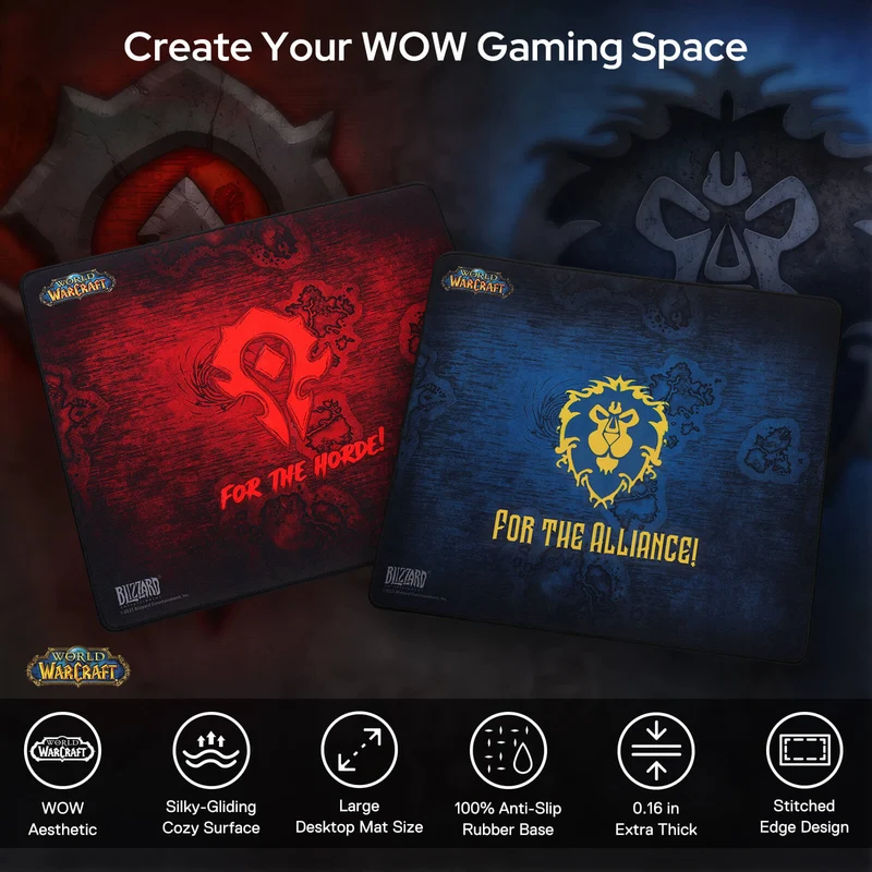 World of Warcraft XL/XXL Gaming Mouse Pad & Desk Mat