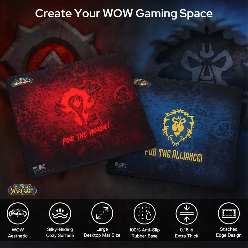 World of Warcraft XL/XXL Gaming Mouse Pad & Desk Mat