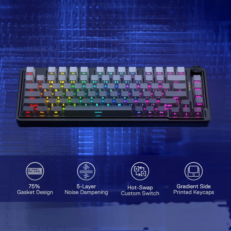 UCAL K673 PRO (Side Printed PBT Keycaps)