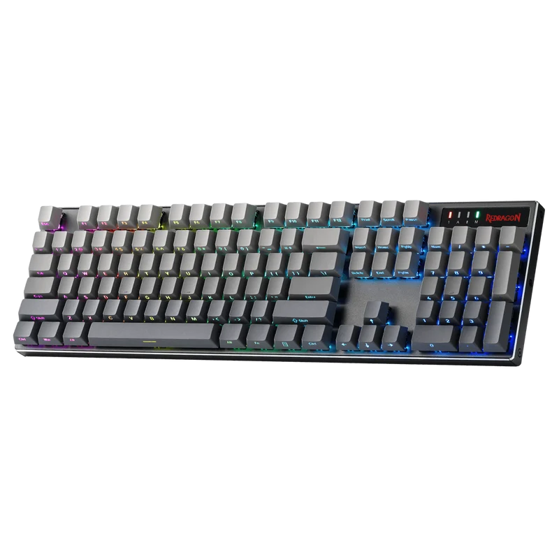 DEVARAIAS K556 PRO Aluminum Keyboard (Side Printed PBT Keycaps)