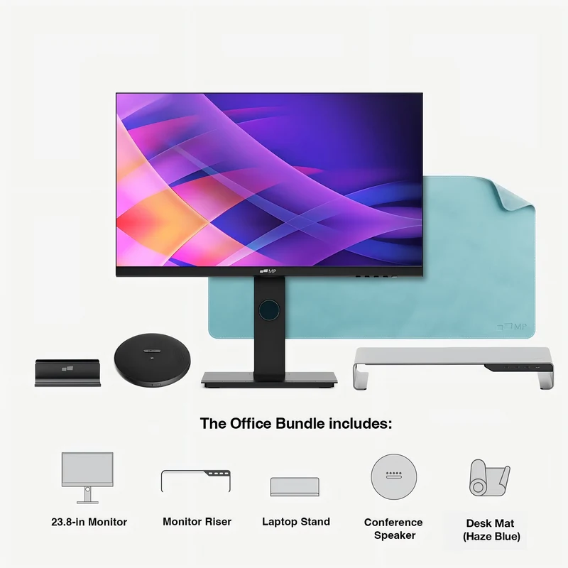 23,8" FHD Monitor Büropaket