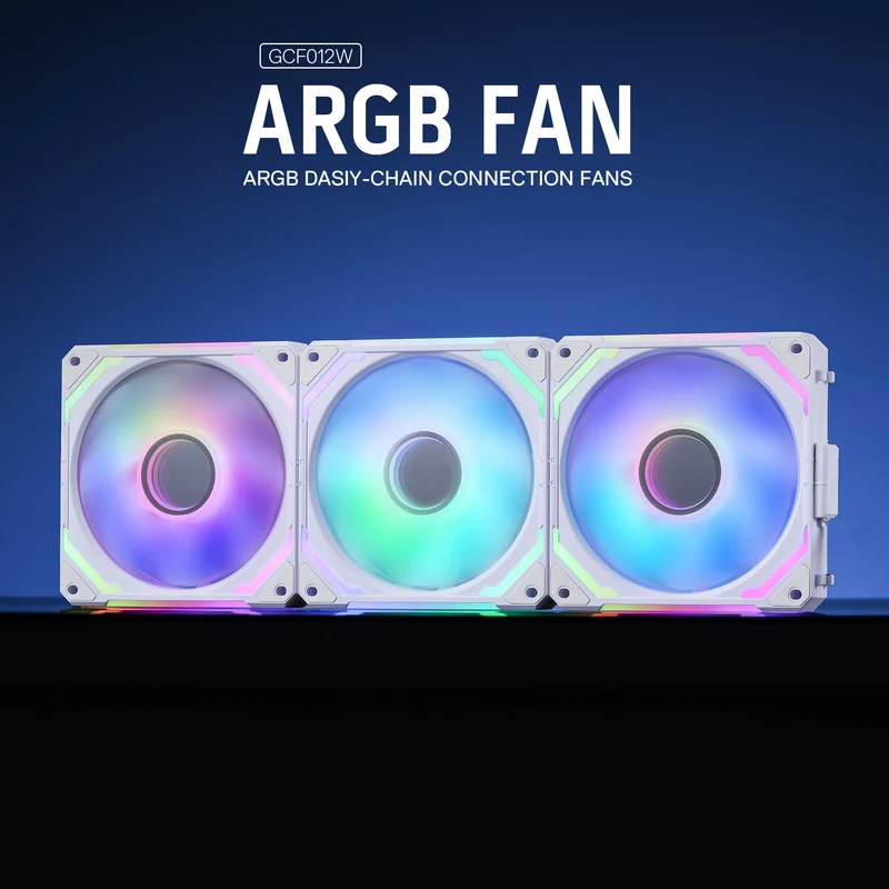 GCF012 Reverse 120mm ARGB PC Case Fan