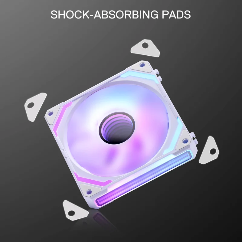GCF012 Reverse 120mm ARGB PC Case Fan