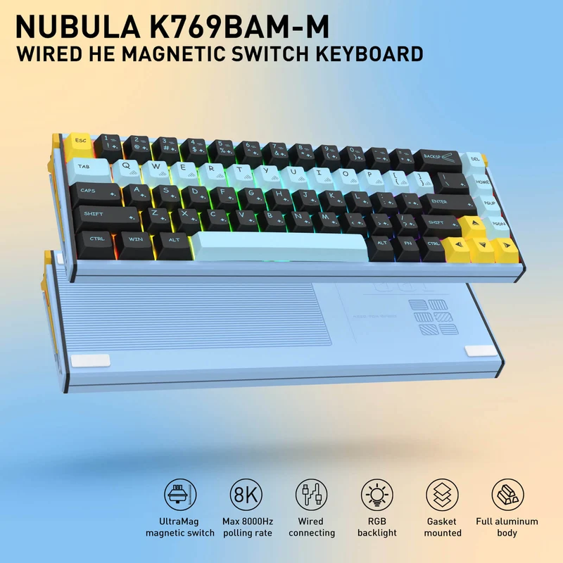 NUBULA K769 HE Rapid Trigger Gaming Keyboard