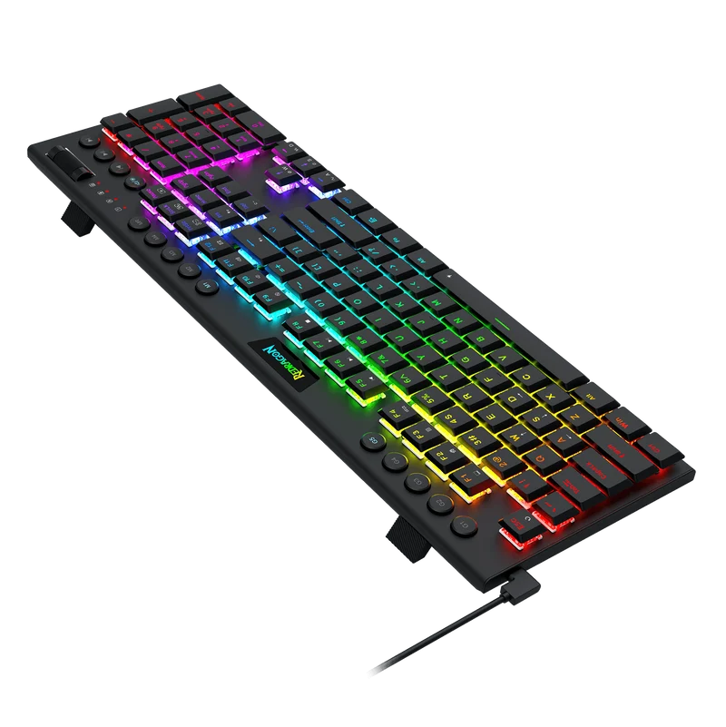 HORUS K618 HE Wired Low-Profile Rapid Trigger Magnetic Keyboard