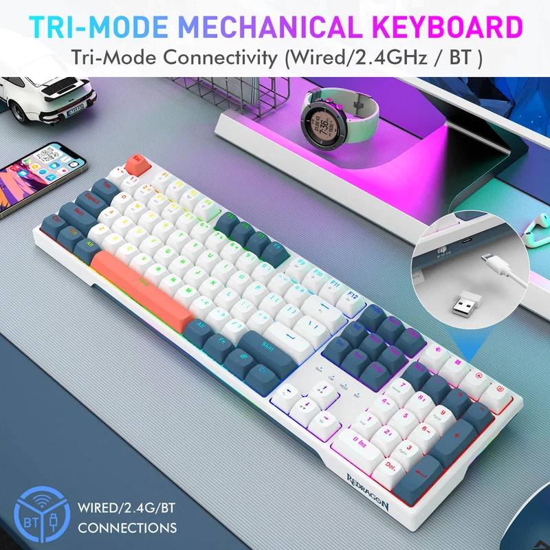 TRUNDLE K668 Wireless Mechanical Keyboard