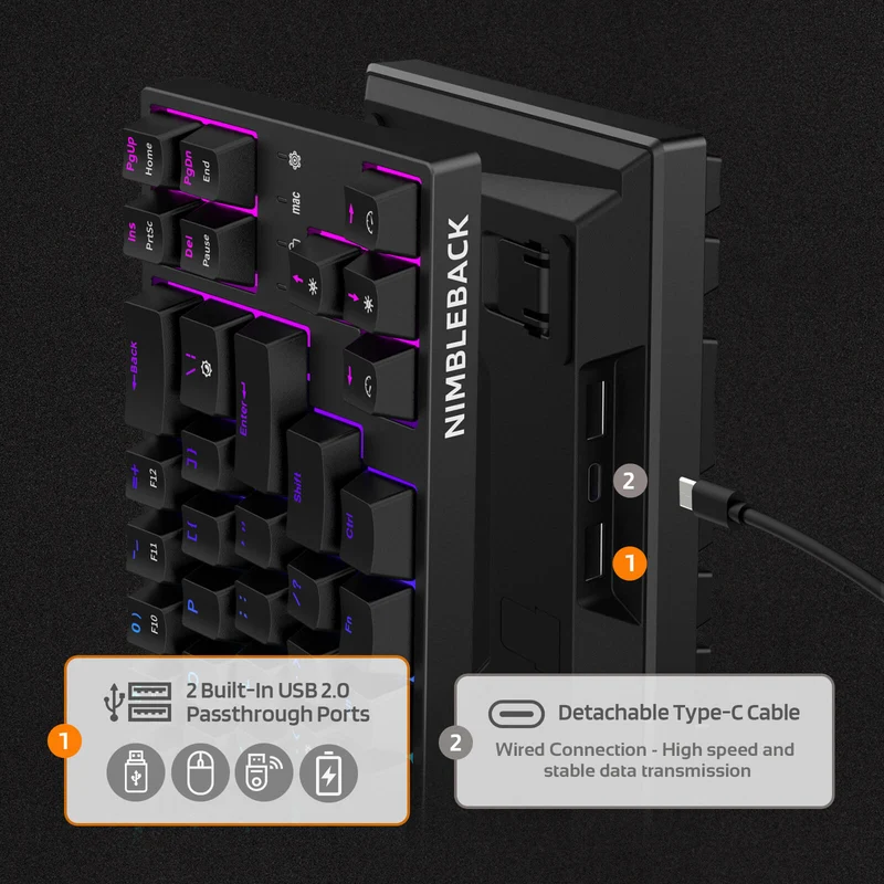 Redragon X LTC NB681 68 Keys Wired Mechanical Keyboard (Ships to US Only)