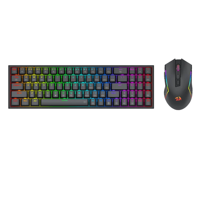 K628 75% Mechanical Gaming Keyboard M693 Gaming Mouse Tri-Modes Combo