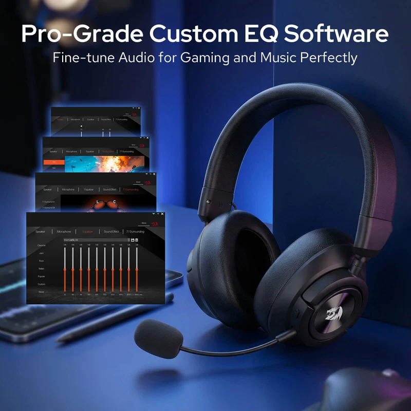 (Open-box) SPECTRA PRO H889 Wireless Gaming Headset