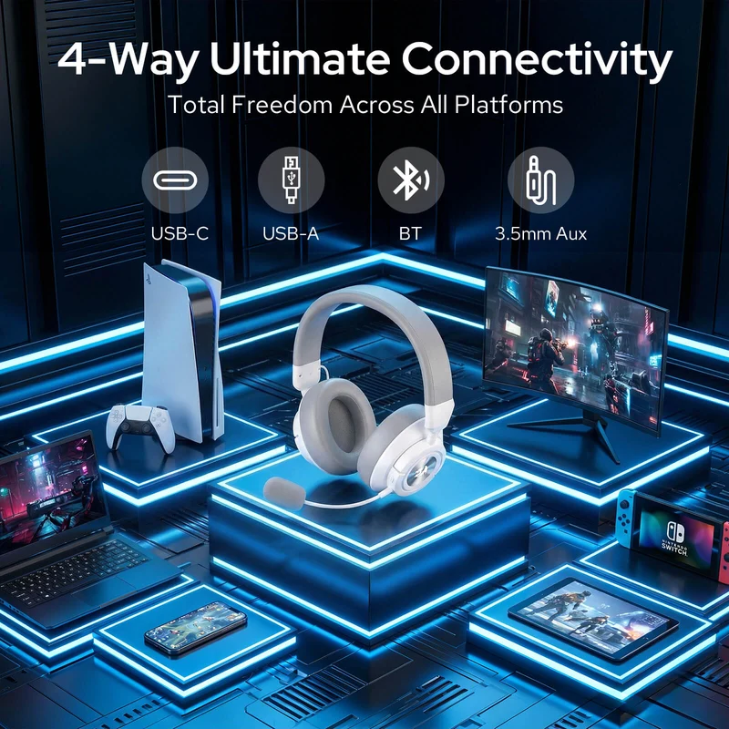 (Open-box) SPECTRA PRO H889 Wireless Gaming Headset