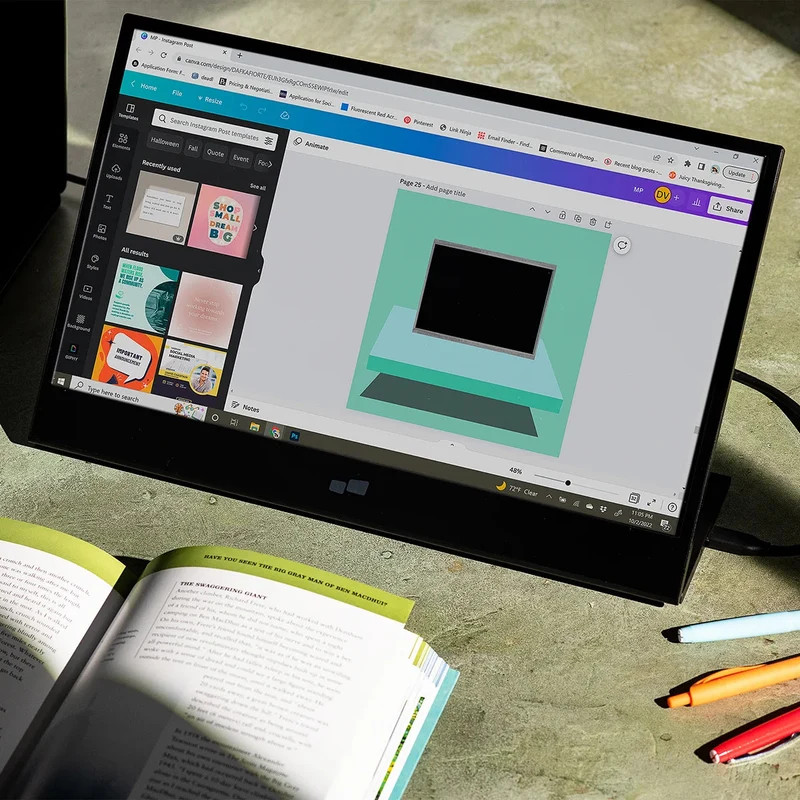 Glance 16" Tragbarer Monitor