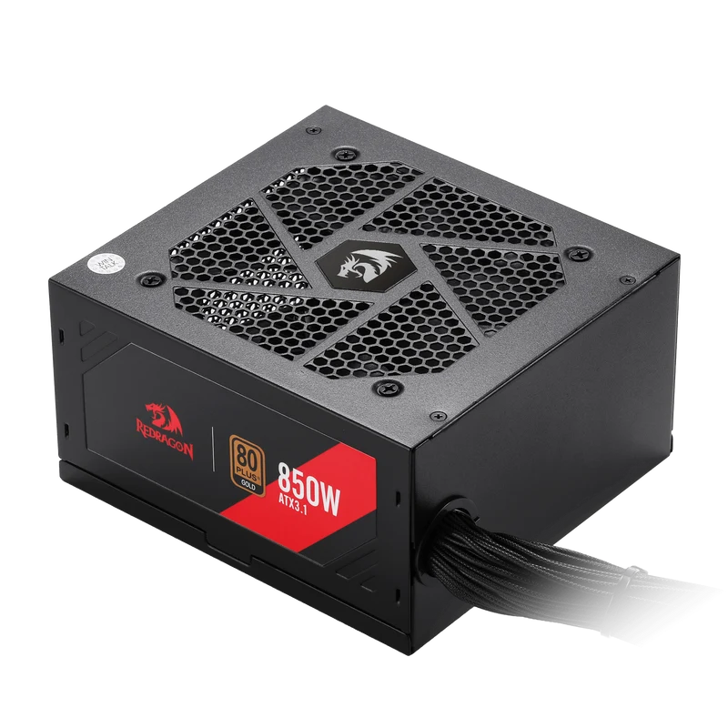 RGMS-850W PRO 80+ ATX 3.1 Gold 850 Watt Power Supply