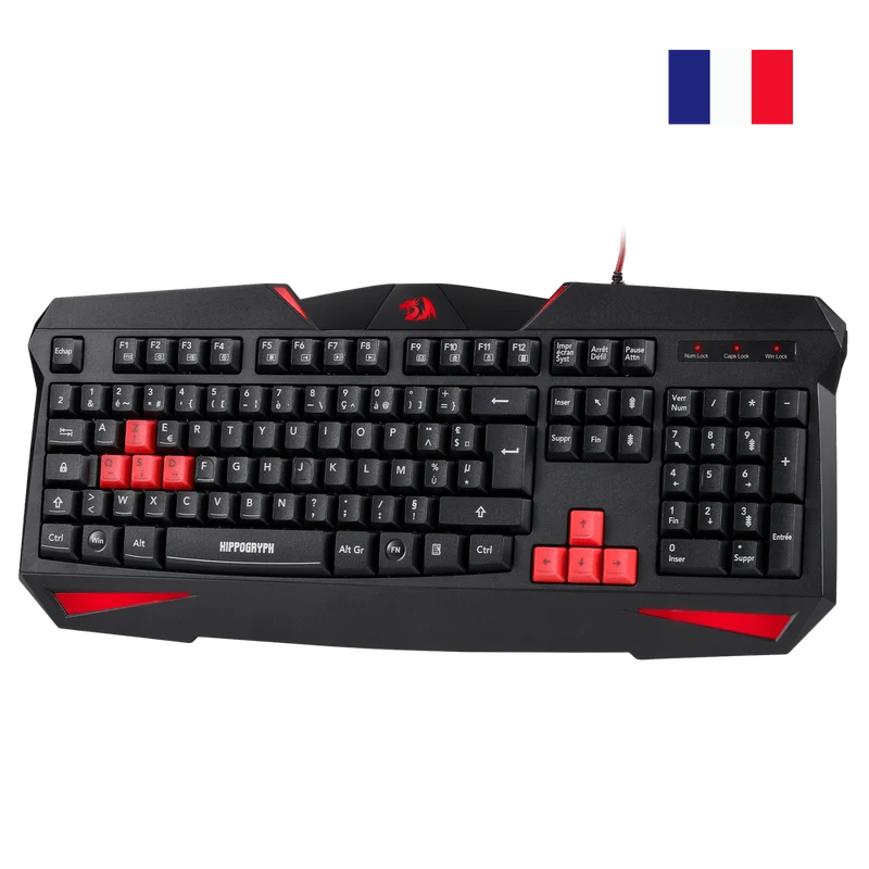 HIPPOGRYPH K301 Clavier De Jeu À Membrane Filiaire