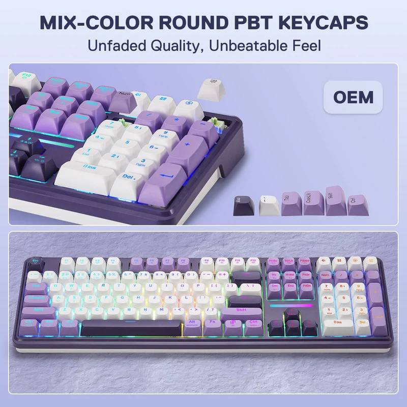 ANTONIUM K745 PRO Keyboard & AZZMACH M618 (1K HZ) Mouse Combo