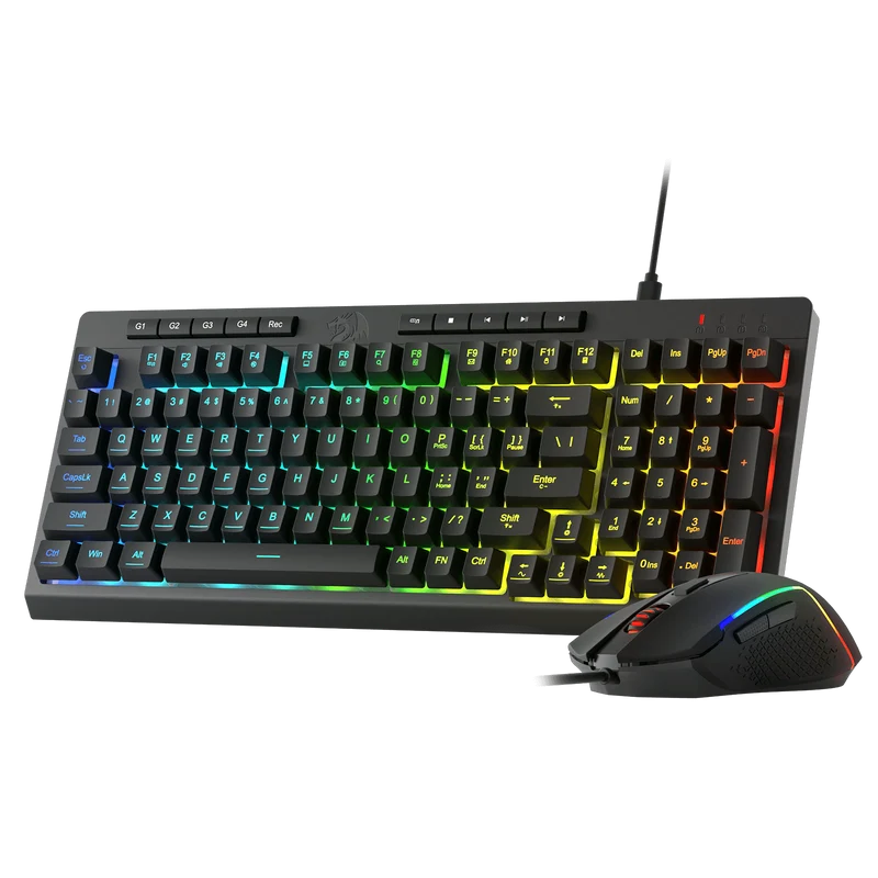RYLO S141 Membrane Gaming Keyboard & Mouse Wired Combo